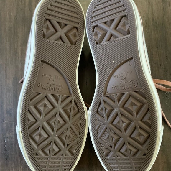 Converse Mauve Chuck Taylor All Star Lift Platform Stitching Sneakers Size 5 - Picture 8 of 8